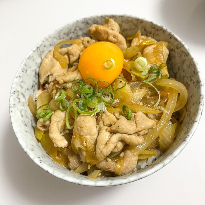 簡単すぎる‼️ 調味料2つ‼️ ～ スタミナ丼 ～